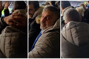 Η ΑΝΤΙΔΡΑΣΗ του πατέρα του Γιώργου Μιχαήλ τη στιγμή της αλλαγής!