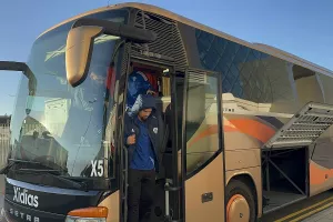 (Βίντεο/Φώτος Kerkida) Έφτασε στη Λεμεσό η Ανόρθωση 