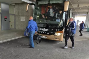 Φώτος kerkida/Στο γήπεδο η "Κυρία"