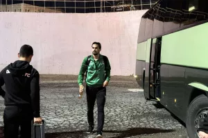 (Φώτος Kerkida) Άφιξη αποστολής Ομόνοιας