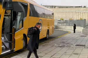 (ΒΙΝΤΕΟ/ΦΩΤΟΣ kerkida) H άφιξη της ΑΕΛ