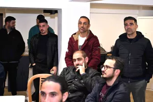 (Φώτος) Η κοπή της βασιλόπιτας και ο τυχερός Henriques