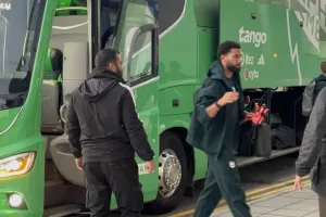 (Βίντεο/Φώτος kerkida) Στο γήπεδο ο Άρης