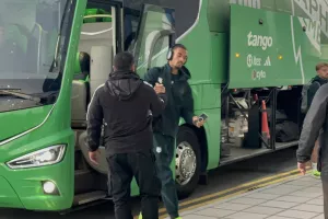 (Βίντεο/Φώτος kerkida) Στο γήπεδο ο Άρης