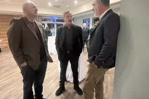 (Φώτος kerkida) Κοπή βασιλόπιτας στο Hilton