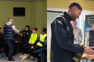 (Βίντεο) Κοπή βασιλόπιτας στο Μακάρειο