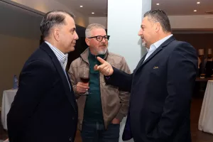 (Φώτος kerkida) Κοπή βασιλόπιτας στο Hilton