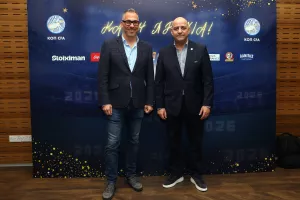 (Φώτος kerkida) Κοπή βασιλόπιτας στο Hilton