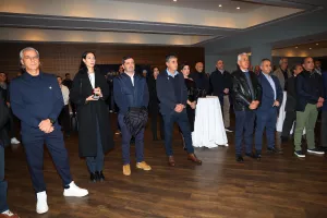 (Φώτος kerkida) Κοπή βασιλόπιτας στο Hilton