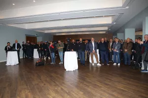 (Φώτος kerkida) Κοπή βασιλόπιτας στο Hilton