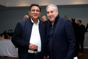 (Φώτος kerkida) Κοπή βασιλόπιτας στο Hilton