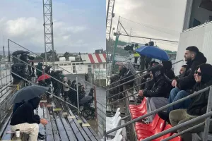 Βροχή… αλλά και ενδιαφέρον στα Πολεμίδια