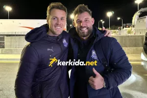 (ΒΙΝΤΕΟ Kerkida) Ο Λαμ φώναξε "Κουν, Κουν, Κουν" έξω από το "Αλφαμέγα"!