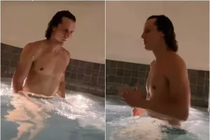 Story στην πισίνα με σχόλιο: "Κάθε προσπάθεια μετράει"