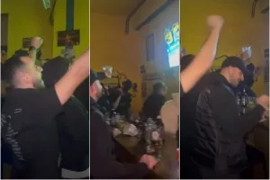 Μετά την πρόκριση - Έγινε... χαμός στο οίκημα του ΣΥΦΑΕΛ Αθηνών! (Βίντεο)