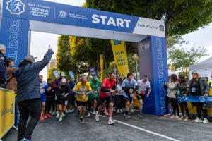 Ρεκόρ συμμετοχών στον Τράπεζα Κύπρου Μαραθώνιο Λευκωσίας 
