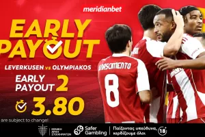 Λεβερκούζεν-Ολυμπιακός: Σούπερ το 3.80 της πρώιμης πληρωμής – Αν ψάχνεις το σωστό μέρος για στοίχημα, εδώ είσαι! 