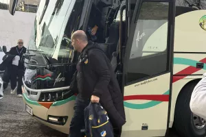 (Φώτος kerkida) Έφτασαν οι "γαλαζοκίτρινοι"