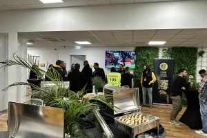 (Φώτος kerkida) Το pre-match cocktail της ΑΕΛ