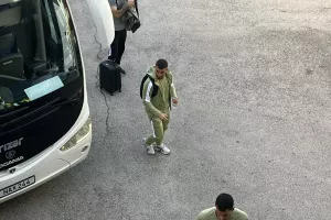 Φώτος kerkida από την άφιξη της ΑΕΚ