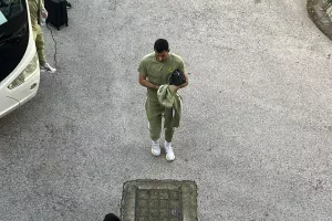 Φώτος kerkida από την άφιξη της ΑΕΚ