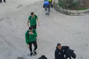 Φώτος kerkida/Στο γήπεδο το "τριφύλλι"