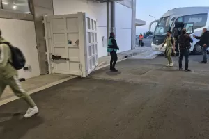 (ΒΙΝΤΕΟ/Φώτος Kerkida) Η άφιξη της ΑΕΚ