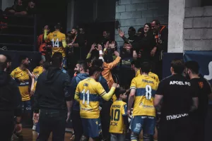 ΕΙΚΟΝΕΣ από τη νίκη-πρόκριση