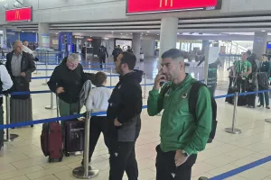 (Φώτος kerkida) Πέταξε... για Κροατία η Ομόνοια