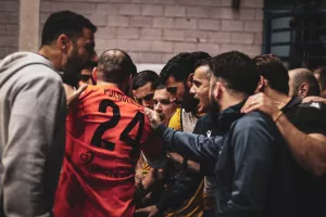 ΕΙΚΟΝΕΣ από τη νίκη-πρόκριση