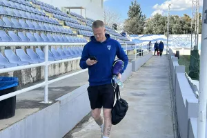 (Φώτος Kerkida) Άφιξη Εθνικού και Ομόνοιας Αραδίππου