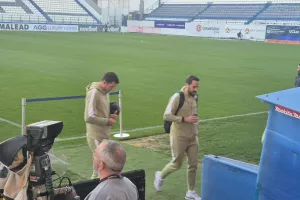 (Φώτος Kerkida) Η άφιξη της ΑΕΚ