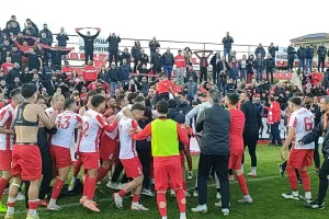 (Βίντεο-Φώτος kerkida) Το ερυθρόλευκο... πάρτι για την κατάκτηση του πρωταθλήματος!
