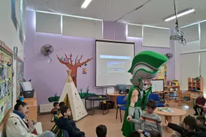 (Βίντεο-Φώτος) Μια όμορφη επίσκεψη από τον Άρη