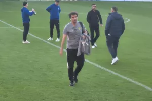 (Φώτος Kerkida) Η άφιξη της ΑΕΚ