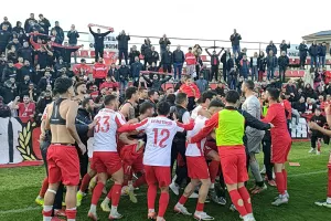 (Βίντεο-Φώτος kerkida) Το ερυθρόλευκο... πάρτι για την κατάκτηση του πρωταθλήματος!