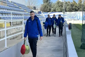 (Φώτος Kerkida) Άφιξη Εθνικού και Ομόνοιας Αραδίππου
