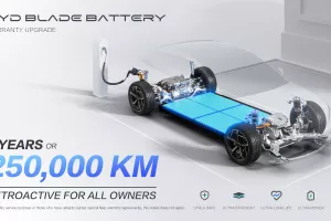 Η BYD επεκτείνει την εγγύηση της Blade Battery στα οκτώ έτη ή τα 250.000 χλμ.