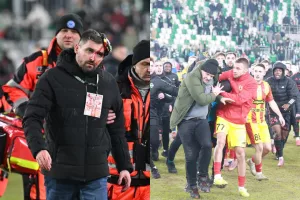 (Φώτος) Χαμός μετά τη λήξη στο παιχνίδι των Σωτηρίου – Στεπίνσκι