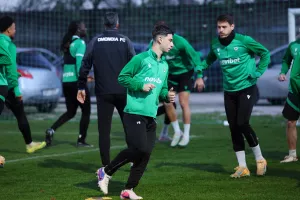(Βίντεο-Φώτος Kerkida) Η τελευταία προπόνηση της Ομόνοιας