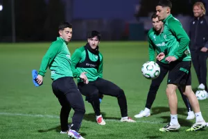 (Βίντεο-Φώτος Kerkida) Η τελευταία προπόνηση της Ομόνοιας