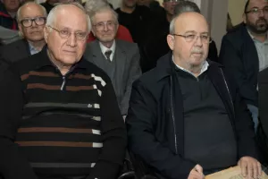(ΦΩΤΟΣ) Η κοπή βασιλόπιτας των παλαιμάχων της Νέας Σαλαμίνας
