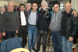 (ΦΩΤΟΣ) Η κοπή βασιλόπιτας των παλαιμάχων της Νέας Σαλαμίνας