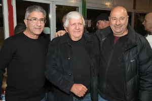 (ΦΩΤΟΣ) Η κοπή βασιλόπιτας των παλαιμάχων της Νέας Σαλαμίνας