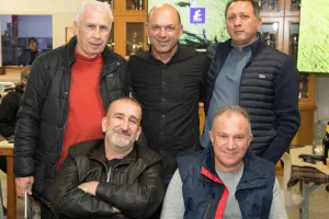 (ΦΩΤΟΣ) Η κοπή βασιλόπιτας των παλαιμάχων της Νέας Σαλαμίνας
