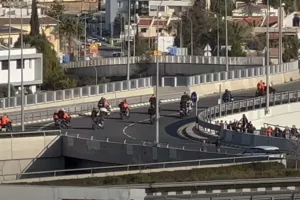 Με πορεία στο γήπεδο οι "πορτοκαλί" (Βίντεο Kerkida)