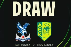 Οι ώρες των αγώνων με την Crystal Palace