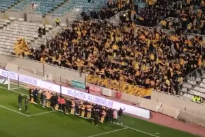 (Βίντεο kerkida) Το ΑΕΛίστικο πάρτι στο ΓΣΠ