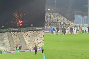 (Βίντεο kerkida) Πάρτι με... πυροτεχνήματα