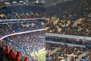 Κρινόταν πρόκριση στον τελικό και ο κόσμος της Σίτι... αδιαφόρησε